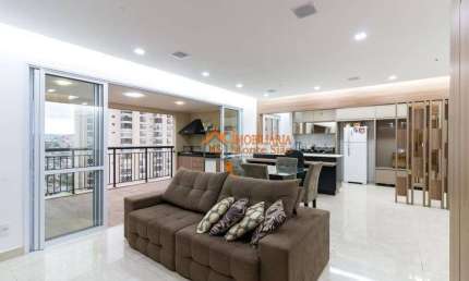 Apartamento com 3 dormitórios à venda, 122 m² por R$ 1.378.000,00 - Jardim Flor da Montanha - Guarulhos/SP