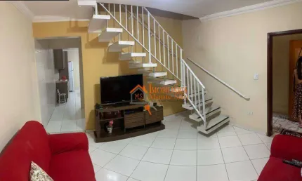 Sobrado com 3 dormitórios à venda por R$ 500.000,00 - Jardim Santa Emilia - Guarulhos/SP