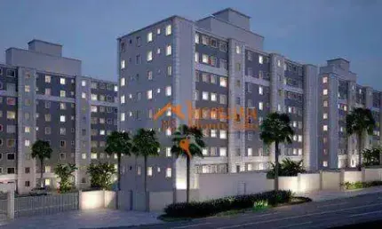 Apartamento com 2 dormitórios à venda, 47 m² por R$ 302.500,00 - Vila Rio de Janeiro - Guarulhos/SP