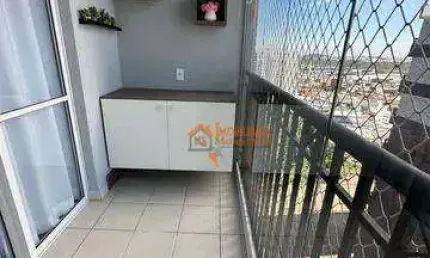 Apartamento com 3 dormitórios à venda, 66 m² por R$ 618.000,00 - Vila Augusta - Guarulhos/SP