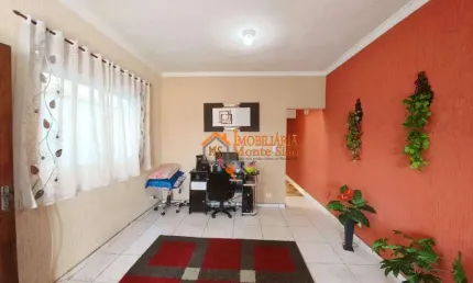 Sobrado com 3 dormitórios à venda, 155 m² por R$ 529.900,00 - Parque Flamengo - Guarulhos/SP
