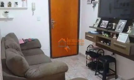 Apartamento com 1 dormitório à venda, 36 m² por r$ 180.000,00 - jardim santa mena - guarulhos/sp