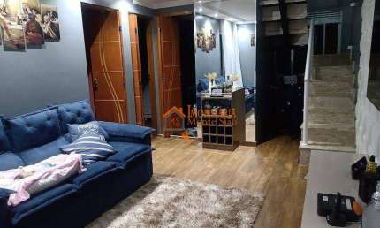 Apartamento Duplex com 2 dormitórios à venda, 82 m² por R$ 360.000,00 - Parque Primavera - Guarulhos/SP