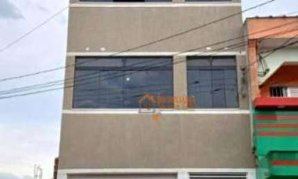 Cobertura com 1 dormitório para alugar, 110 m² por R$ 2.535,00/mês - Jardim Maria Dirce - Guarulhos/SP