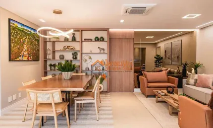 Apartamento com 3 dormitórios à venda, 190 m² por R$ 2.968.000,00 - Jardim Zaira - Guarulhos/SP