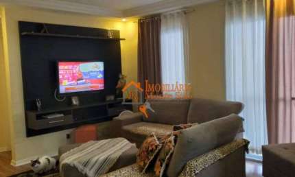 Apartamento com 3 dormitórios à venda, 65 m² por R$ 447.000,00 - Vila Endres - Guarulhos/SP
