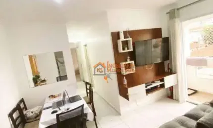 Apartamento com 2 dormitórios à venda, 52 m² por R$ 370.000,00 - Jardim Flor da Montanha - Guarulhos/SP
