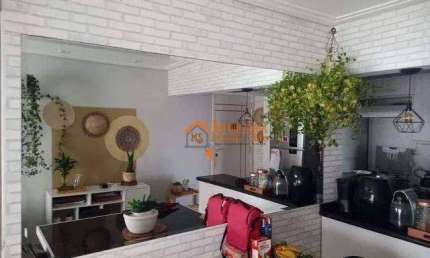 Apartamento com 3 dormitórios à venda, 68 m² por R$ 456.000,00 - Ponte Grande - Guarulhos/SP