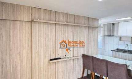 Apartamento com 2 dormitórios, 56 m² - venda por R$ 370.000,00 ou aluguel por R$ 2.666,00/mês - Vila São Rafael - Guarulhos/SP