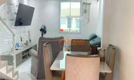 Sobrado com 2 dormitórios à venda, 58 m² por R$ 553.000,00 - Jardim Nova Cidade - Guarulhos/SP