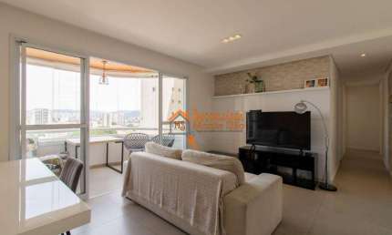 Apartamento com 3 dormitórios à venda, 96 m² por R$ 841.000,00 - Centro - Guarulhos/SP