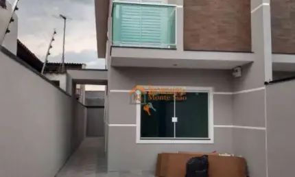 Sobrado com 3 dormitórios à venda, 110 m² por R$ 693.000,00 - Jardim Santa Cecília - Guarulhos/SP