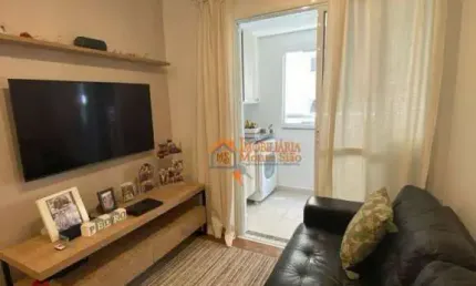 Apartamento com 2 dormitórios à venda, 53 m² por r$ 430.000,00 - jardim imperador - guarulhos/sp
