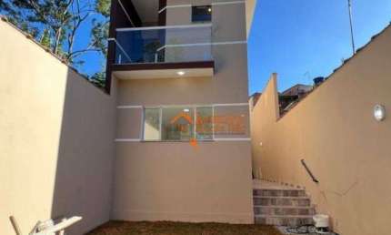 Sobrado com 3 dormitórios à venda, 98 m² por R$ 430.000,00 - Jardim Amazonas - Itaquaquecetuba/SP