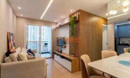 Apartamento com 2 dormitórios à venda, 58 m² por R$ 511.000,00 - Picanco - Guarulhos/SP