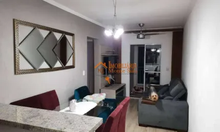 Apartamento com 2 dormitórios à venda, 55 m² por R$ 426.000,00 - Centro - Guarulhos/SP