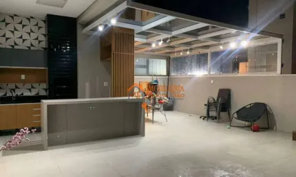 Apartamento garden com 2 dormitórios à venda, 135 m² por r$ 1.350.000,00 - picanço - guarulhos/sp