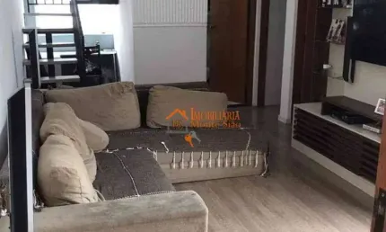 Apartamento Duplex com 2 dormitórios à venda, 83 m² por R$ 330.000,00 - Jardim São Domingos - Guarulhos/SP