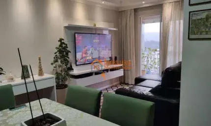 Apartamento com 2 dormitórios à venda, 63 m² por r$ 479.000,00 - vila rosália - guarulhos/sp