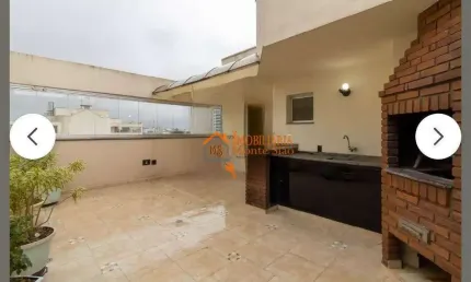 Cobertura com 3 dormitórios à venda, 150 m² por r$ 950.000,00 - vila progresso - guarulhos/sp