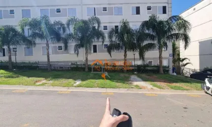 Apartamento com 2 dormitórios à venda, 44 m² por r$ 219.000,00 - água chata - guarulhos/sp