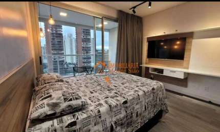Studio com 1 dormitório para alugar, 29 m² por R$ 5.017,50/mês - Macedo - Guarulhos/SP