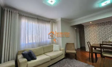 Apartamento com 3 dormitórios à venda, 60 m² por r$ 375.000,00 - jardim santa clara - guarulhos/sp