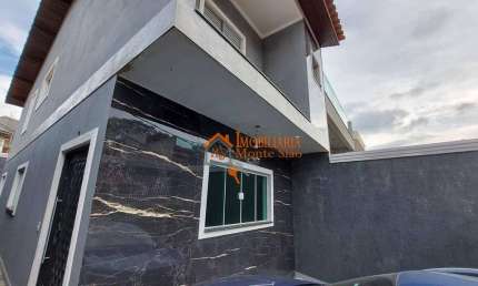 Sobrado com 3 dormitórios à venda, 150 m² por R$ 640.000,00 - Parque Continental II - Guarulhos/SP