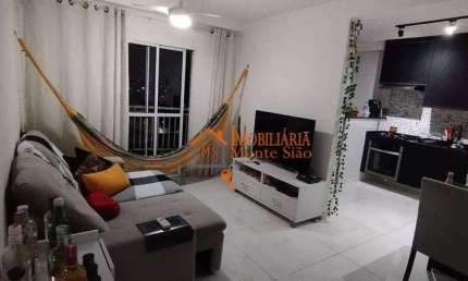 Apartamento com 2 dormitórios à venda, 59 m² por R$ 335.000,00 - Ponte Grande - Guarulhos/SP
