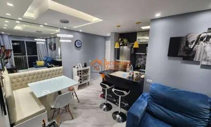 Apartamento com 2 dormitórios à venda, 52 m² por R$ 365.000,00 - Vila Bremen - Guarulhos/SP