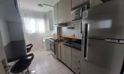 Apartamento com 2 dormitórios à venda, 54 m² por r$ 300.000,00 - vila paraíso - guarulhos/sp