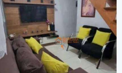 Sobrado com 3 dormitórios à venda, 300 m² por R$ 532.000,00 - Recreio São Jorge - Guarulhos/SP