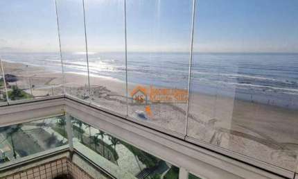Apartamento com 3 dormitórios à venda, 108 m² por R$ 750.000,00 - Caiçara - Praia Grande/SP