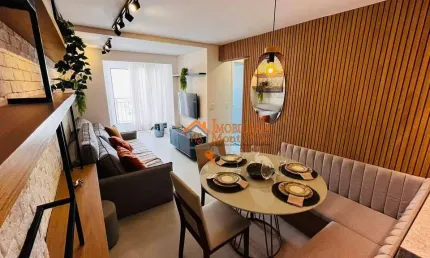 Apartamento com 2 dormitórios à venda, 58 m² por R$ 498.830,00 - Picanco - Guarulhos/SP