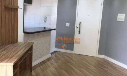 Apartamento com 2 dormitórios à venda, 48 m² por R$ 341.000,00 - Vila São Carlos - Itaquaquecetuba/SP