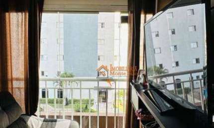 Apartamento com 2 dormitórios à venda, 50 m² por R$ 450.000,00 - Vila Augusta - Guarulhos/SP