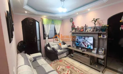 Sobrado com 3 dormitórios à venda por R$ 477.000,00 - Jardim Santa Emilia - Guarulhos/SP