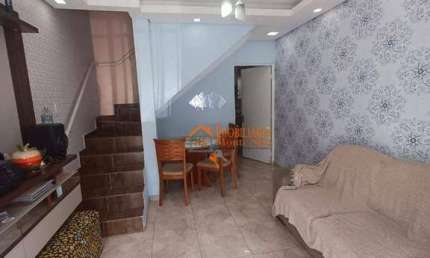 Sobrado com 2 dormitórios à venda, 80 m² por R$ 320.000,00 - Cidade Serodio - Guarulhos/SP