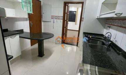 Apartamento com 3 dormitórios à venda, 90 m² por R$ 597.000,00 - Vila Augusta - Guarulhos/SP