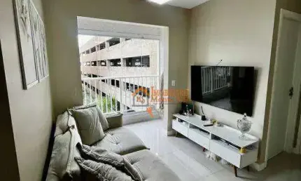Apartamento com 2 dormitórios à venda, 43 m² por R$ 373.000,00 - Vila Itapegica - Guarulhos/SP