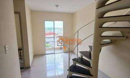 Apartamento Duplex com 2 dormitórios à venda, 90 m² por R$ 379.000,00 - Jardim Presidente Dutra - Guarulhos/SP