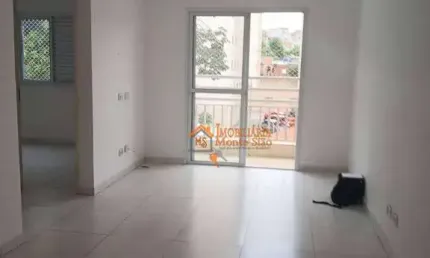Apartamento com 2 dormitórios, 62 m² - venda por r$ 295.000,00 ou aluguel por r$ 2.121,00/mês - centro - guarulhos/sp