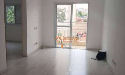 Apartamento com 2 dormitórios, 62 m² - venda por R$ 295.000,00 ou aluguel por R$ 2.121,00/mês - Centro - Guarulhos/SP