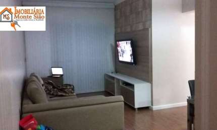 Apartamento com 3 dormitórios à venda, 80 m² por R$ 584.000,00 - Jardim Las Vegas - Guarulhos/SP