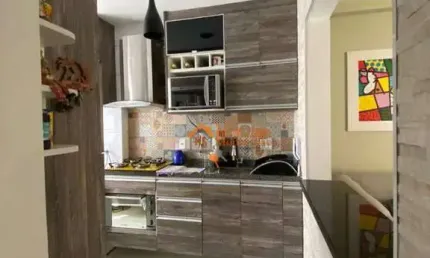 Apartamento com 2 dormitórios à venda, 46 m² por r$ 275.000,00 - parque são miguel - guarulhos/sp