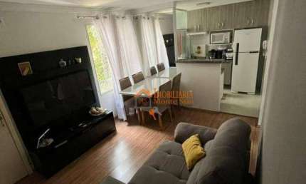 Apartamento com 2 dormitórios à venda, 45 m² por R$ 202.000,00 - Água Chata - Guarulhos/SP