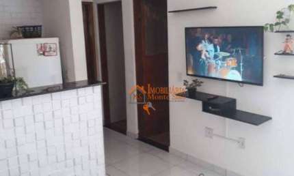 Apartamento Garden com 2 dormitórios à venda, 52 m² por R$ 350.000,00 - Bonsucesso - Guarulhos/SP