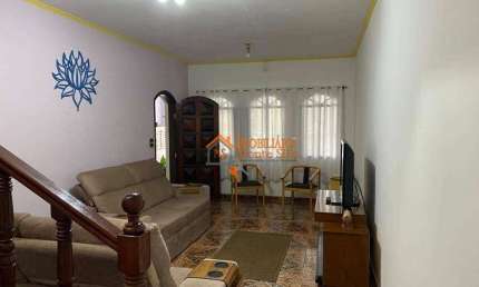 Casa com 3 dormitórios, 306 m² - venda por R$ 1.385.000,00 ou aluguel por R$ 10.203,00/mês - Parque Renato Maia - Guarulhos/SP