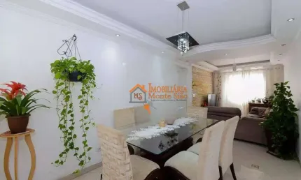 Apartamento com 3 dormitórios à venda, 75 m² por R$ 405.000,00 - Macedo - Guarulhos/SP