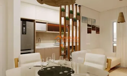Apartamento com 2 dormitórios à venda, 47 m² por R$ 232.900,00 - Vila Nova Bonsucesso - Guarulhos/SP